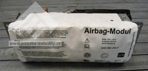 Airbag spolujezdce, originál Seat 6Q0880204F, 6Q0880204G