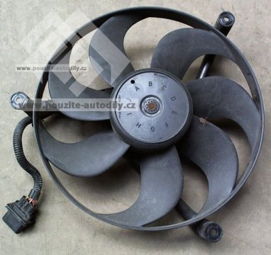 Ventilátor chladiče originál Seat 6Q0959455Q, 6X0959455C