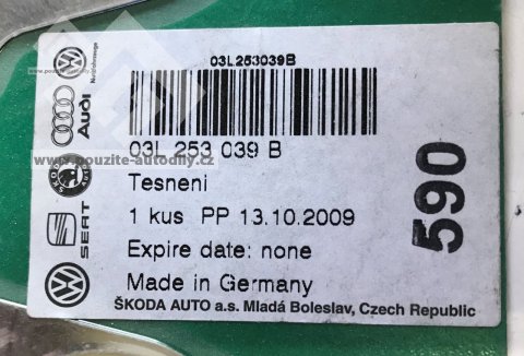 Těsnění 03L253039B, originál Seat