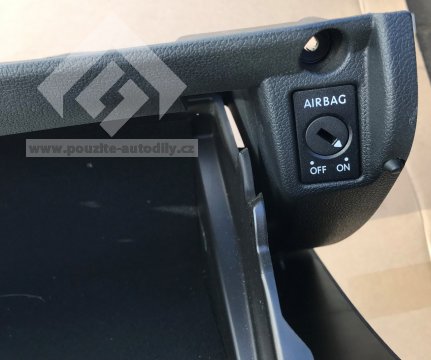 Spínač 5P0919237C klíč deaktivace airbagu spolujezdce Seat