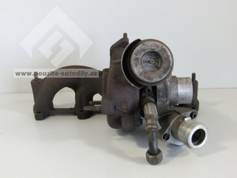 Turbo s výfukovým potrubím 038253016B Seat Ibiza 6L