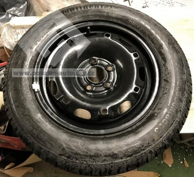Ocelový disk 5Jx14 6Q0601027R pneu Continental 165/70 R14