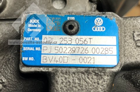 03L253056T Turbo KKK s výfukovým potrubím Seat, VW, Škoda, Audi