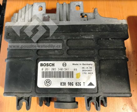 030906026T Bosch 0261203340 / 341 Řidící jednotka motoru SEAT Ibiza 6K