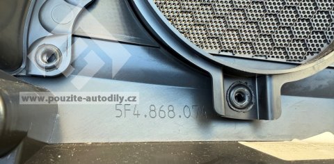 Tapecír pravých zadních dveří 5F9867212D Seat Leon ST 5F 13-20