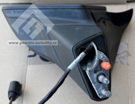 5F1857507P Levé zpětné zrcátko, elektrické, originál Seat Leon 5F III