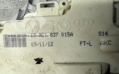 Zámek dveří vlevo vpředu 3C1837015A Seat Ibiza 6J